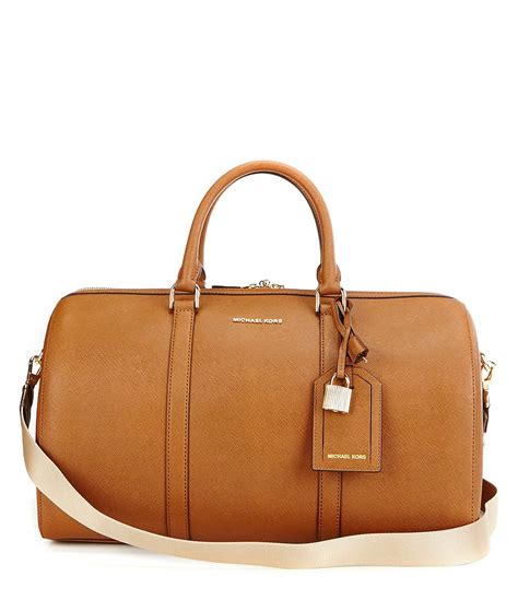 michael kors weekender bag dillard'|michael kors overnight weekender bag.